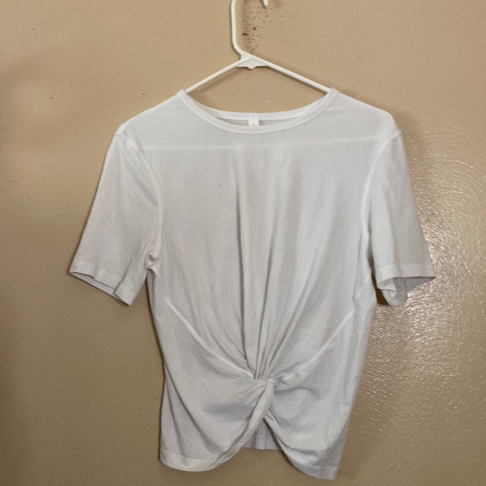 Lululemon Pima Cotton Twist Top
